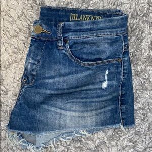 Blank NYC jean shorts